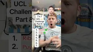 7 in 7 Champions League Challenge ⭐️ - Part 8 #shorts