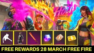 FREE Rewards 28 March Holi Festival Event Free Fire | Free Fire New Event | FF New Event | RajGaming