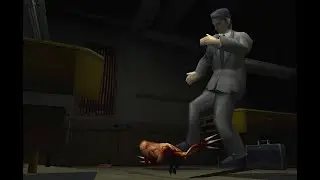 Silent Hill 4K #HQ scene 34. Harry saves Kaufmann - correct brightness aspect ratio #remastered NTSC