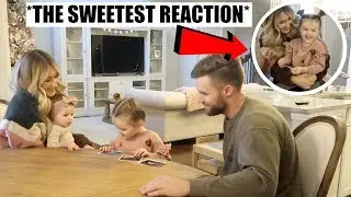TELLING OUR KIDS WE'RE PREGNANT! | Tara Henderson