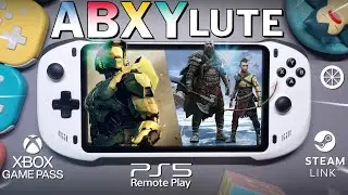 ABXYlute rodando xCloud e PS5 Remote Play! Meu 1º Console Portátil para CLOUD GAMING e STREAMING