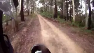 Ktm 990 adventure off road Mt Terrible