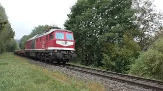 WFL 232 182-6 kraftvolle Anfahrt in Zella - Mehlis