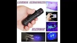 LINTERNA ULTRAVIOLETA ELETOROT AMAZON
