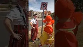 No Peeing Zone #funny #comedy #clowns #pee #potty #toilethumor #joke #clown