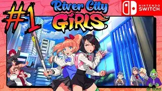 River City Girls - 2 Players Co-op Nintendo Switch Espa&ntilde;ol Full Game Longplay [1/2]