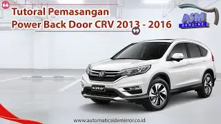 TUTORIAL - PEMASANG POWER BACK DOOR HONDA CRV OLD PINTU BAGASI OTOMATIS