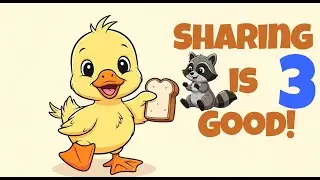 Sharing is Good Chapter 3 | Daisy Duck and Raccoon Play Fun Games| A Bedtime Story for Kids