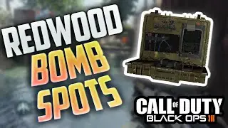 Bomb Watching/Plant Spots: Redwood (Black Ops 3: MLG Tips and Tricks), Lines of Sight Redwood