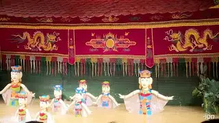 Vietnamese water puppet show in Saigon (Ho Chi Minh City)
