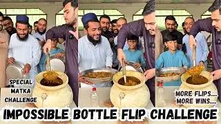 Impossible Bottle Flip Challenge
