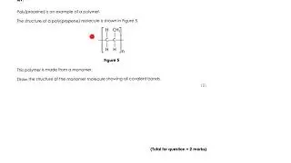 Polymers Questions