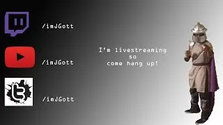 Come hang out, I'm livestreaming...something | go to my twitch channel to request songs and chat