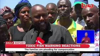 Nakuru resident protest after Lake nakuru fish labeled unfit for consumption