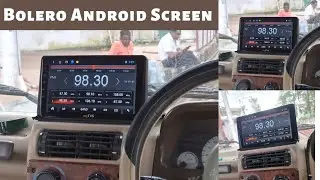 Old Mahindra Bolero Di Turbo | 9 inch Android Touch Screen Installation @Tushar Guruji 6268777684