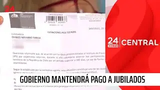 Error en la PGU: Gobierno mantendr&aacute; pago a jubilados | 24 Horas TVN Chile
