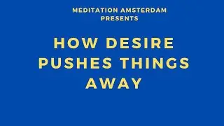 Why Things Come When You no Longer Care  - Amsterdam Mindfulness and Life Coaching - E78