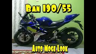 Modifikasi Yamaha R15 V2 Moge Look