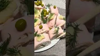 Рождественские роллы | Рецепт #рецепты #лаваш #вкусноипросто #новогоднийрецепи #новыйгод