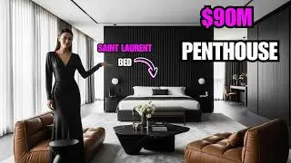 Inside Saint Laurent&rsquo;s $90M Ultra-Luxury NYC Penthouse | Apartment Luxe #Luxury