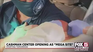 Cashman Center to open Thursday as vaccine site
