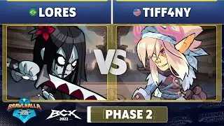 Lores vs. T1FF4NY - Phase 2 - Brawlhalla World Championship 2022