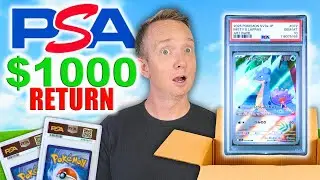 $1,000 PSA Pok&eacute;mon Return! HUGE Unboxing!!