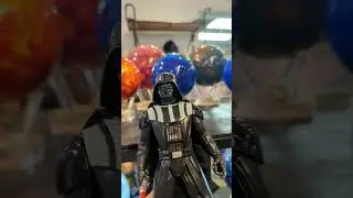 Luke Duels Darth at Jackson's Home & Garden