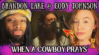 We React to Brandon Lake and Cody Johnson's UPLIFTING Song “When A Cowboy Prays”