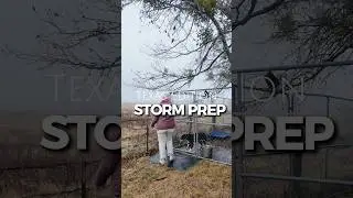 This was our Friday storm prep in Texas ❄️ #texas #winterstorm #vlog #farmlife #ranchlife #farming