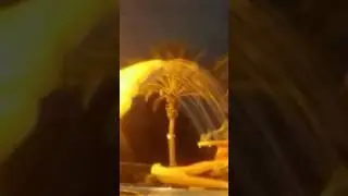 POFQ Resort pool area at night Sept2016