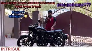 Royal Enfield Classic 350 BS6 2023 model review | Tamil | RE Classic 350 Review | Intrigue…