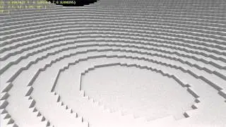 voxel terrain generation + rendering via XuProto