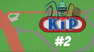 Kings Island in Parkitect (Part 2) - Rivertown and Coney Mall Paths