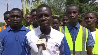 soutien de( L.I.FA ) a la RTB2 suit a l,inondation