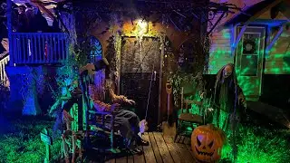 DIY HALLOWEEN Haunt Yard Set Up