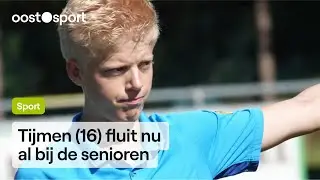 De grote droom van Thijmen (16) is scheidsrechter worden in de Eredivisie | Oost