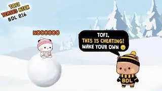 Tofi, Wielki Szef, rządzi śniegiem &ndash; Biedny Nick 😆❄️| #BDL816 | Bubu Dudu Lublife