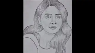 How to sketch Saba Qamar 