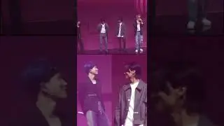 And they continue to sing 😂❤️ #ateez #mingi #hongjoong #wooyoung #reaction #turbulence #lol #shorts