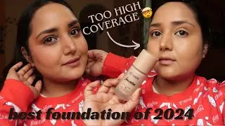 Definitely best affordable foundation of 2024 || MARS High coverage liquid foundation review
