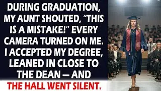 My Aunt Interrupted My Graduation, Then My Next Move Changed Everything