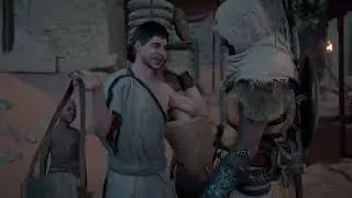 Nuevo gameplay m&aacute;s escena - Assassin's Creed Origins | en Xbox + Bayek BUSCA A ANTA!!