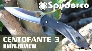 Spyderco Centofante 3 C66PBK3 Knife Review | OsoGrandeKnives