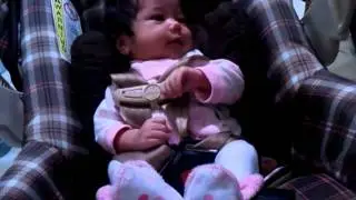 Baby Allison Smiling