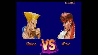 Super Street Fighter II The New Challengers: Guile Arcade Run (No Defeats)