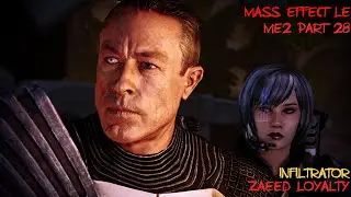 Zaeed Gets A Reality Check- Mass Effect LE ME2 Part 28 (Gameplay/No Commentary)