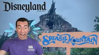 Disneyland Splash Mountain POV at Night