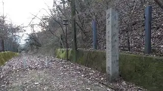 山陽道歩き旅＃35　梨ヶ原一里塚跡(上郡町)→JR三石駅(備前市)　2018/12/26