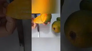 Smooth mango cutting #Shorts #Mango #Kitchen